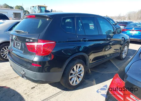 2014 BMW X3 xDrive28I из США, поврежденный, VIN 5UXWX9C56E0D16626